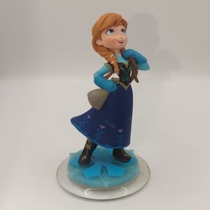 Disney Infinity Frozen Anna Action Figure - Blue and Brown